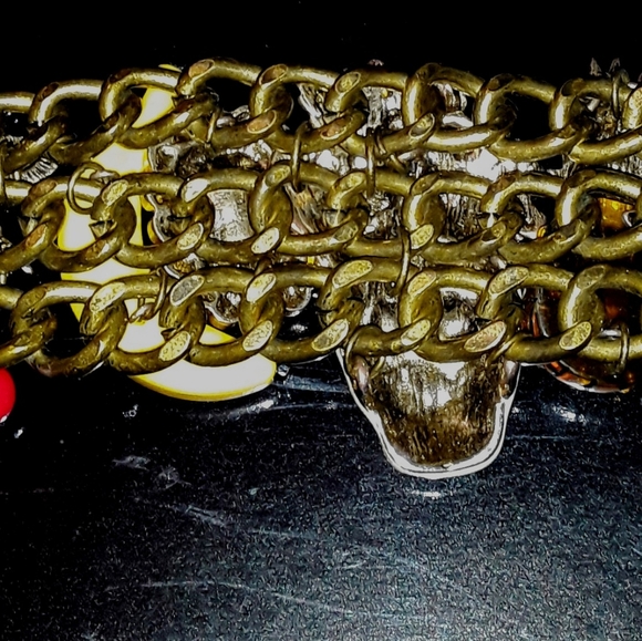 Betsey Johnson Skull pineapple Snake Banana Cherry - Picture 8 of 9